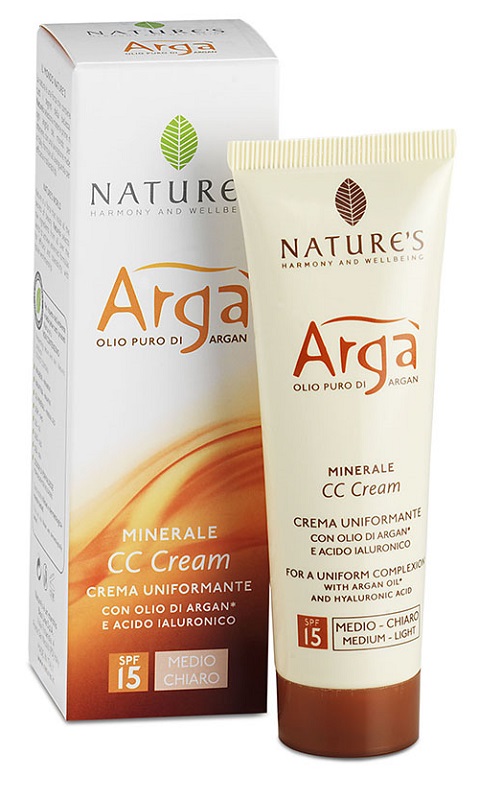 ARGA' CC CREAM VISO MEDIO CHIARA 50 ML NATURE'S - UniversoFarmacie.it