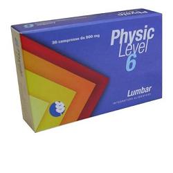 PHYSIC LEVEL 6 LUMBAR 30 COMPRESSE 800 MG - UniversoFarmacie.it