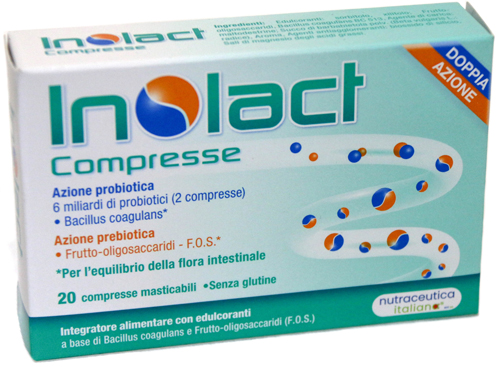 INOLACT 20 COMPRESSE MASTICABILI - UniversoFarmacie.it