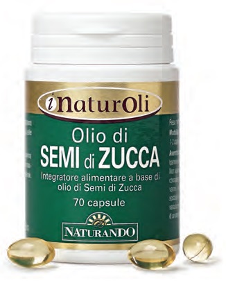 NATUROLI OLIO DI SEMI DI ZUCCA 70 CAPSULE - UniversoFarmacie.it