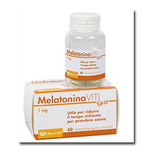 MELATONINA VITI FAST 1MG 60 COMPRESSE GUSTO ARANCIA - UniversoFarmacie.it
