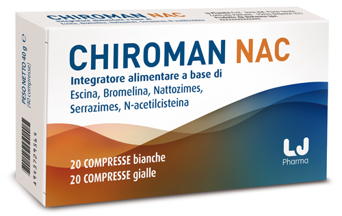 CHIROMAN NAC 20 COMPRESSE BIANCHE + 20 COMPRESSE GIALLE - UniversoFarmacie.it