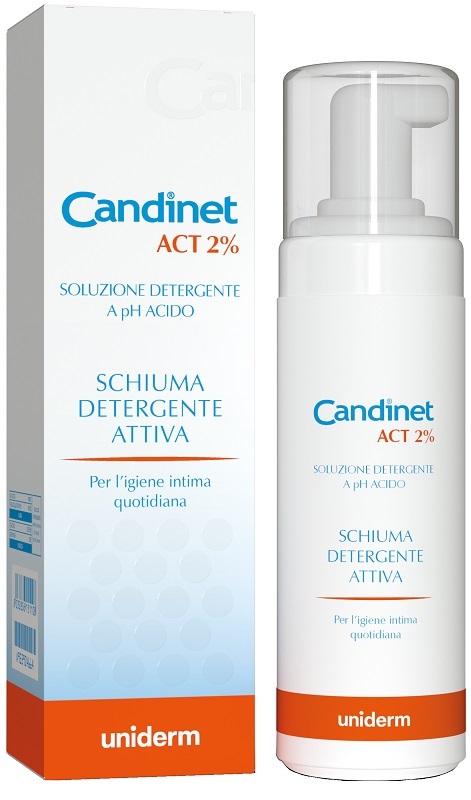 CANDINET ACT 2% SCHIUMA DETERGENTE ATTIVA 150 ML - UniversoFarmacie.it