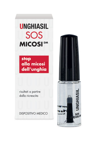 ANTIMICOTICO UNGHIASIL SOS MICOSI IN FLACONE DI VETRO 5 ML CON PENNELLO APPLICATORE + ASTUCCIO - UniversoFarmacie.it