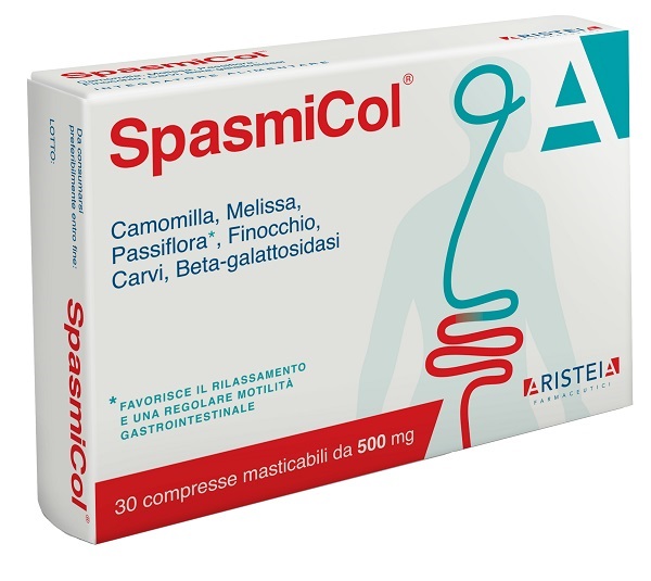 SPASMICOL 30 COMPRESSE MASTICABILI 500 MG - UniversoFarmacie.it