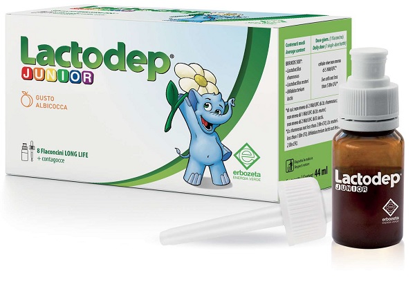 LACTODEP JUNIOR 8 FLACONCINI X 5,5 ML - UniversoFarmacie.it