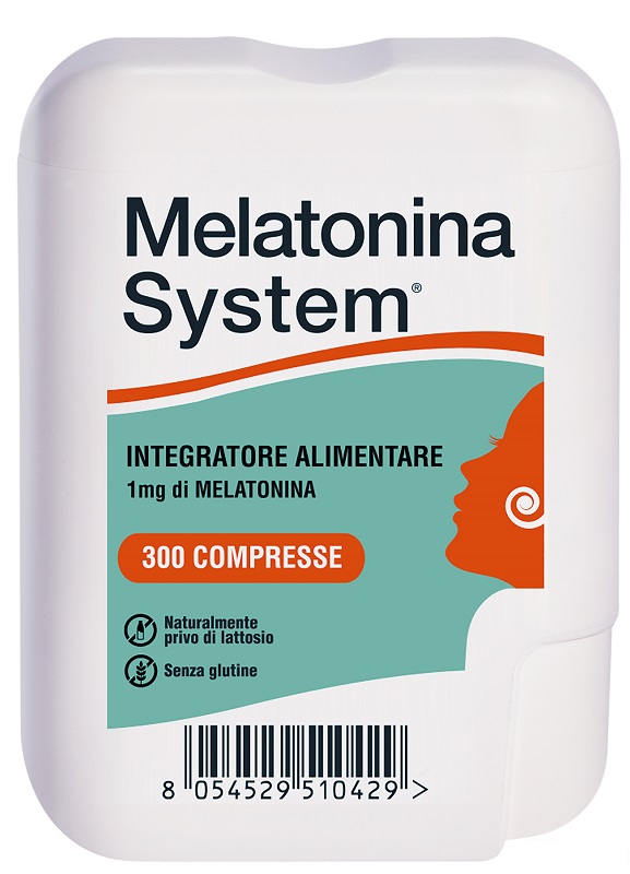MELATONINA SYSTEM 300 COMPRESSE 1 MG - UniversoFarmacie.it