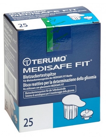DISCO PER LA DETERMINAZIONE DELLA GLICEMIA MEDISAFE FIT 25 PEZZI - UniversoFarmacie.it