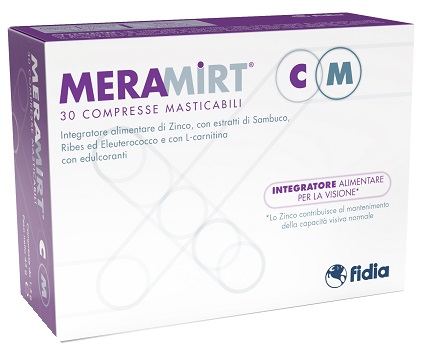 MERAMIRT CM 30 COMPRESSE MASTICABILI - UniversoFarmacie.it