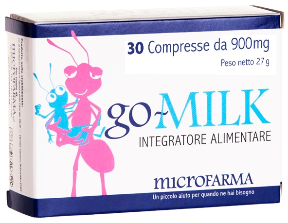 GO-MILK 30 COMPRESSE - UniversoFarmacie.it