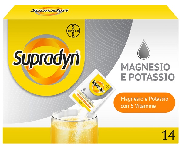 SUPRADYN MAGNESIO POTASSIO SENZA ZUCCHERO 14 BUSTINE 4 G - UniversoFarmacie.it