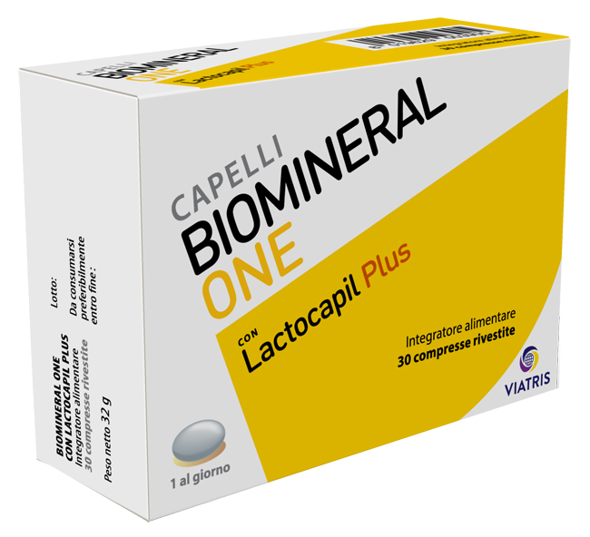 BIOMINERAL ONE LACTOCAPIL PLUS 30 COMPRESSE - UniversoFarmacie.it