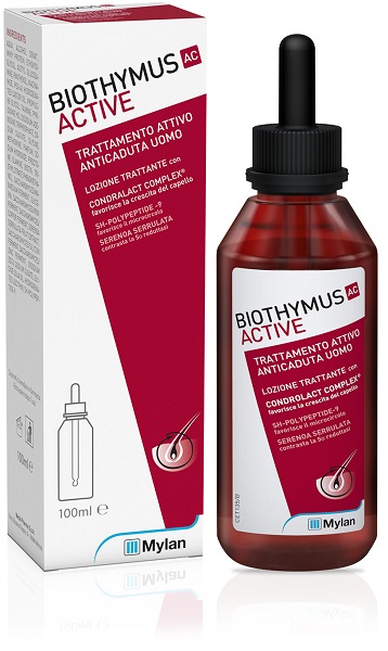 BIOTHYMUS AC ACTIVE TRATTAMENTO ATTIVO ANTICADUTA UOMO LOZIONE 100 ML - UniversoFarmacie.it
