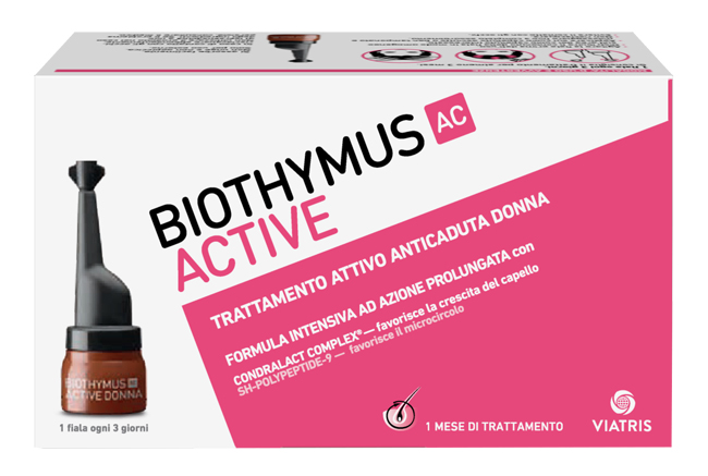 BIOTHYMUS AC ACTIVE TRATTAMENTO ATTIVO ANTICADUTA DONNA 10 FIALE - UniversoFarmacie.it