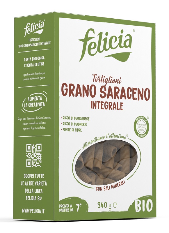 FELICIA BIO SARACENO TORTIGLIONI 340 G - UniversoFarmacie.it