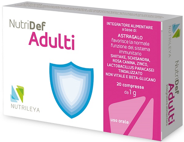 NUTRIDEF ADULTI 20 COMPRESSE - UniversoFarmacie.it