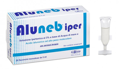 ALUNEB SOLUZIONE IPERTONICA 20 FLACONCINI MONODOSE DA 5 ML - UniversoFarmacie.it