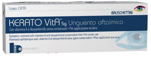 UNGUENTO OFTALMICO KERATO VITA 5 G - UniversoFarmacie.it