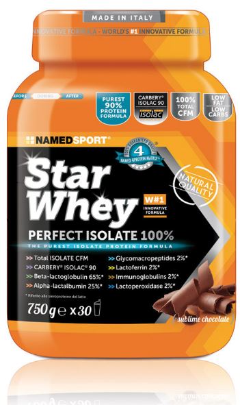 STAR WHEY SUBLIME CHOCOLATE 750 G - UniversoFarmacie.it
