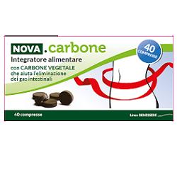 NOVA CARBONE VEGETALE 40 COMPRESSE - UniversoFarmacie.it