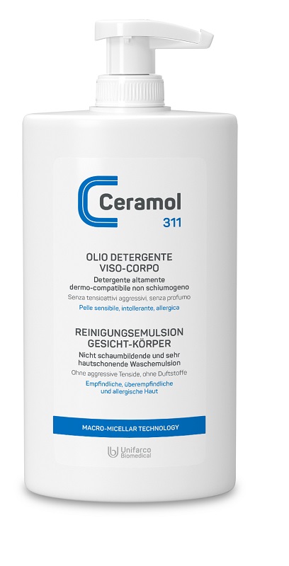CERAMOL 311 OLIO DETERGENTE VISO/CORPO 400 ML - UniversoFarmacie.it