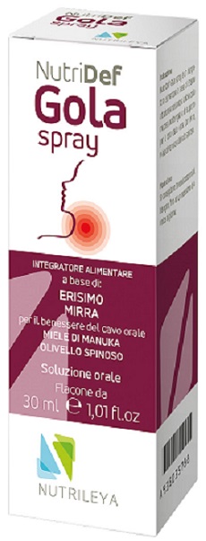 NUTRIDEF GOLA SPRAY 30 ML - UniversoFarmacie.it