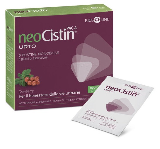 NEOCISTIN PAC A URTO 6 BUSTINE MONODOSE - UniversoFarmacie.it
