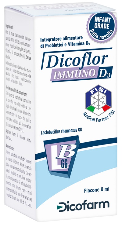 DICOFLOR IMMUNO D3 8 ML FLACONE - UniversoFarmacie.it