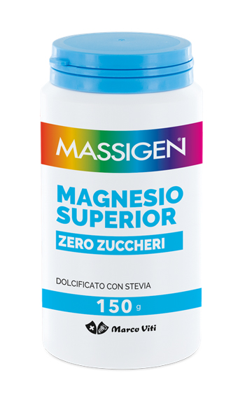 MASSIGEN MAGNESIO SUPERIOR ZERO ZUCCHERI 150 G - UniversoFarmacie.it
