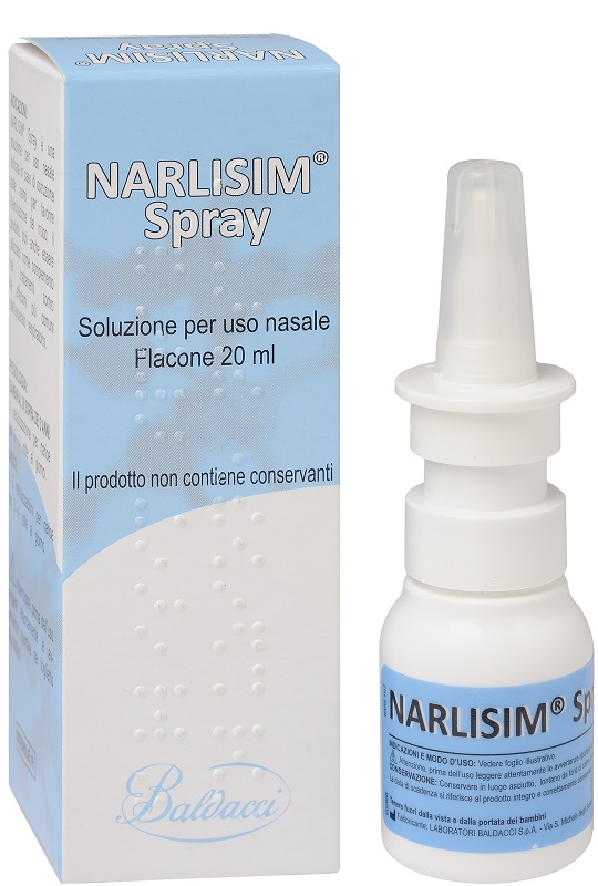 NARLISIM SPRAY SOLUZIONE NASALE 20 ML - UniversoFarmacie.it