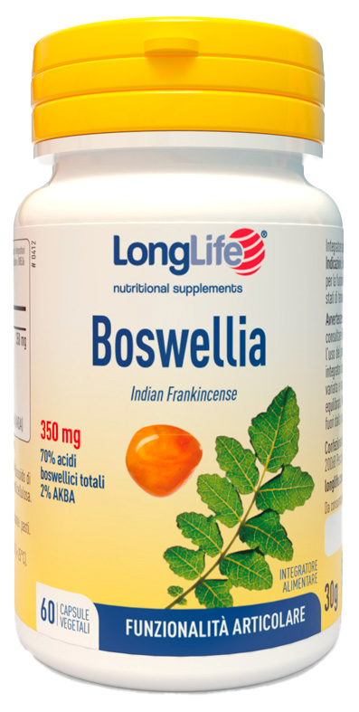 LONGLIFE BOSWELLIA 60 CAPSULE VEGETALI - UniversoFarmacie.it