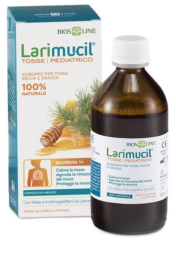 LARIMUCIL TOSSE PEDIATRICO 1+ SCIROPPO 175 ML CE 0426 230 G - UniversoFarmacie.it