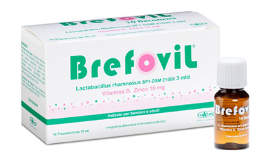 BREFOVIL 10 FLACONCINI MONODOSE DA 10 ML GUSTO LAMPONE - UniversoFarmacie.it