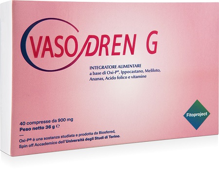 VASODREN G 40 COMPRESSE DA 900 MG - UniversoFarmacie.it