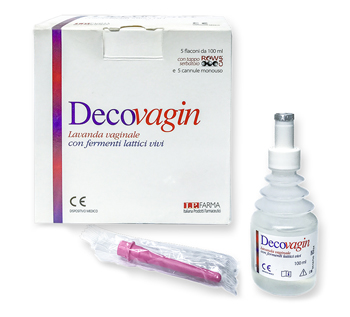DECOVAGIN 5 FLACONI DA 100 ML + 5 CANNULE MONOUSO - UniversoFarmacie.it