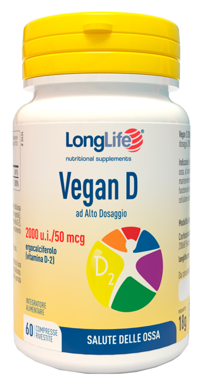 LONGLIFE VEGAN D 60 COMPRESSE - UniversoFarmacie.it