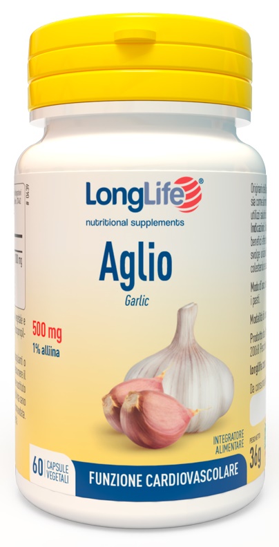 LONGLIFE AGLIO 60 CAPSULE VEGETALI - UniversoFarmacie.it