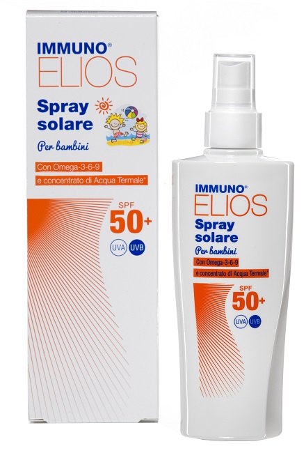 IMMUNO ELIOS  SPRAY SOLARE SPF 50+ BAMBINI - UniversoFarmacie.it