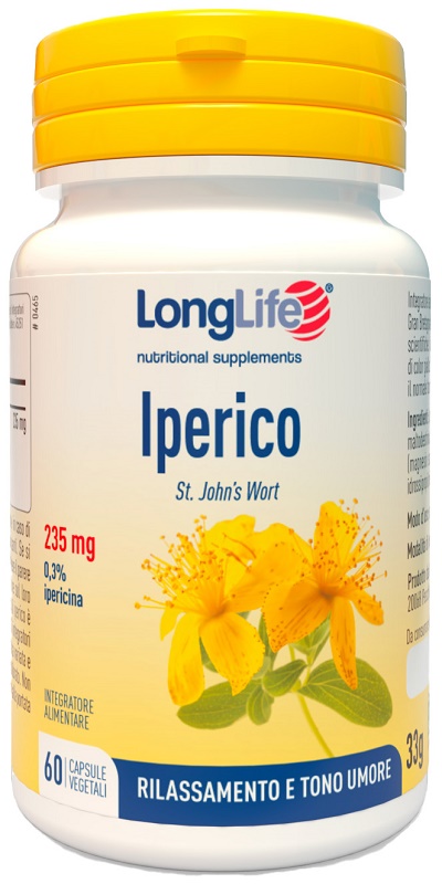 LONGLIFE IPERICO 60 CAPSULE VEGETALI - UniversoFarmacie.it