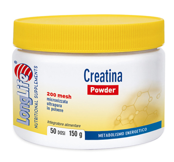 LONGLIFE CREATINA POWDER 150 G - UniversoFarmacie.it
