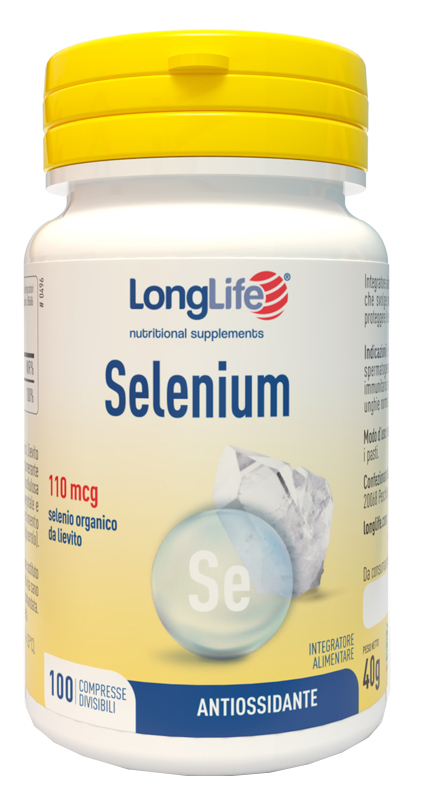 LONGLIFE SELENIUM 100 COMPRESSE DIVISIBILI - UniversoFarmacie.it