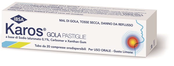 KAROS GOLA 20 PASTIGLIE ORODISPERSIBILI - UniversoFarmacie.it