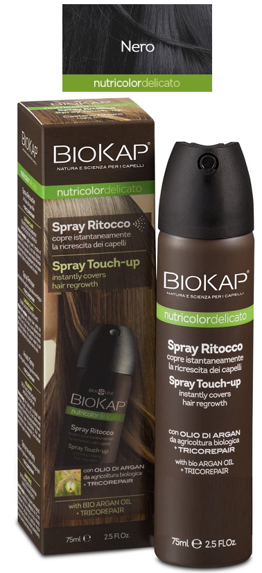 BIOS LINE BIOKAP NUTRICDEL SPRAY RITOCCO NERO 75 ML - UniversoFarmacie.it