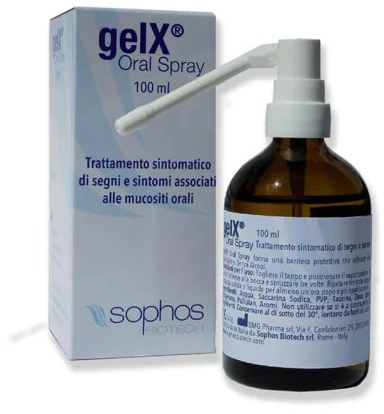 GEL SPRAY ORALE PER TRATTAMENTO SINTOMATICO SEGNI E SINTOMI ASSOCIATI ALLE MUCOSITI ORALI - UniversoFarmacie.it