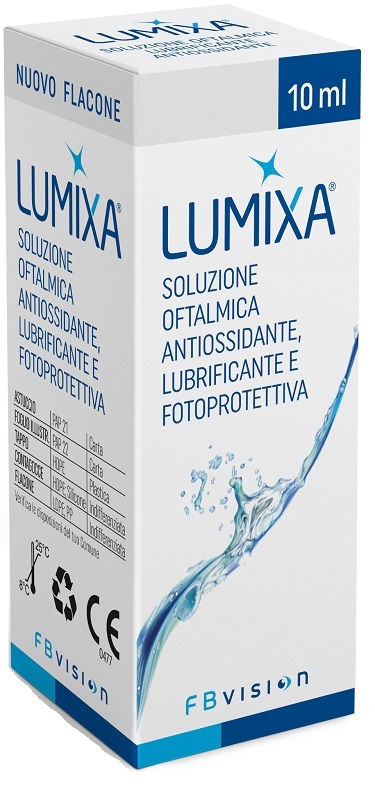 LUMIXA SOLUZIONE OFTALMICA LUBRIFICANTE ANTIOSSIDANTE 10 ML - UniversoFarmacie.it