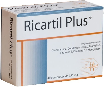 RICARTIL PLUS 40 COMPRESSE - UniversoFarmacie.it