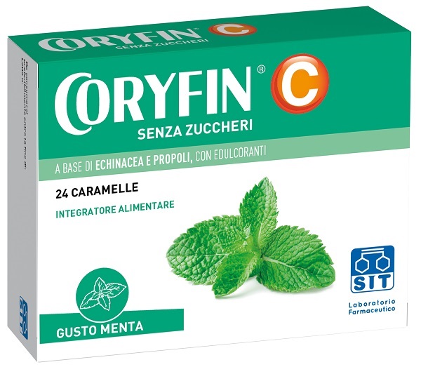 CORYFIN C SENZA ZUCCHERO MENTOLO 48 G - UniversoFarmacie.it
