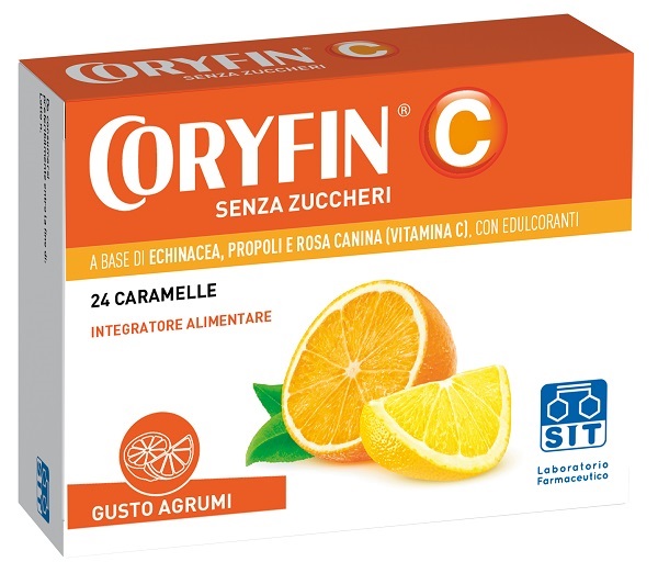 CORYFIN C SENZA ZUCCHERO AGRUMI 48 G - UniversoFarmacie.it