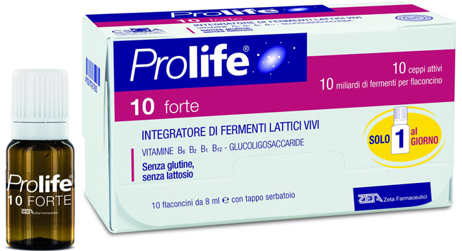 PROLIFE 10 FORTE 10 FLACONCINI DA 8 ML - UniversoFarmacie.it