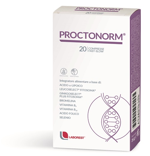 PROCTONORM 20 COMPRESSE - UniversoFarmacie.it